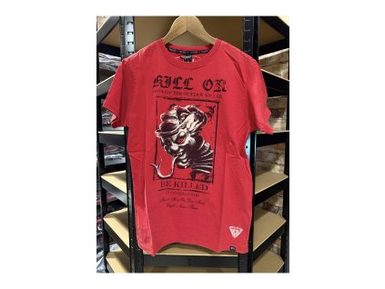 Pánské triko Yakuza TSB-510 ribbon red (Velikost L)