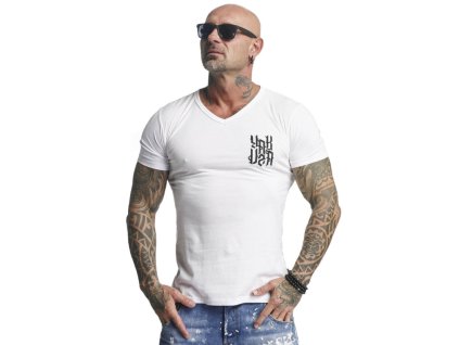 Pánské triko Yakuza TSB-10087 white (Velikost M)