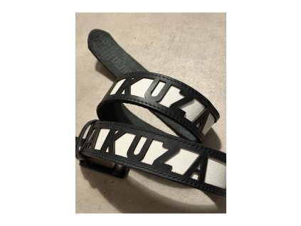 Yakuza kožený pásek black (Velikost Délka 105cm)