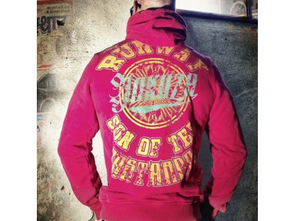 Pánská mikina Yakuza HOB-327 tango red (Velikost S)