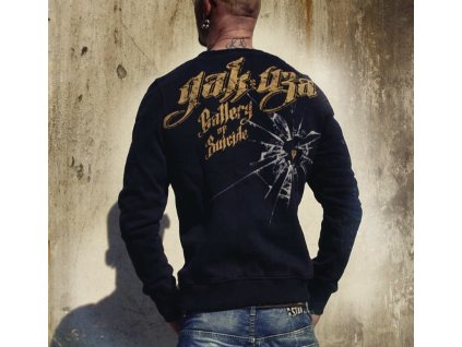 Pánská mikina Yakuza SW-26 black (Velikost S)