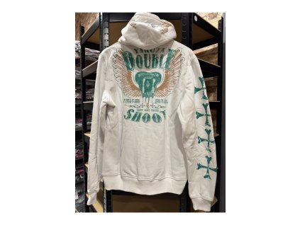 Pánská mikina Yakuza HO-13 white (Velikost M)