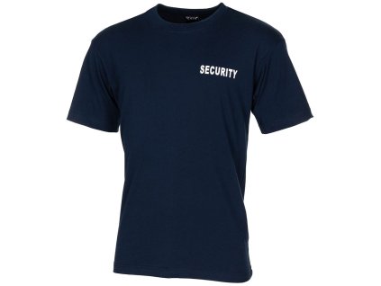 Triko SECURITY krátký rukáv MODRÉ (velikost 3XL)