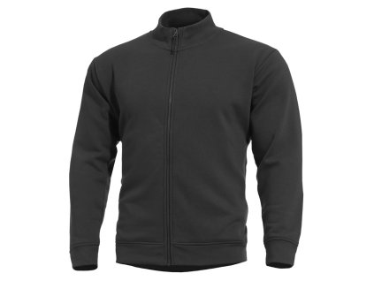 Mikina HIGHNECK se zipem ČERNÁ (velikost 3XL)