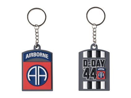 Klíčenka 82nd AIRBORNE D-DAY 3D PVC