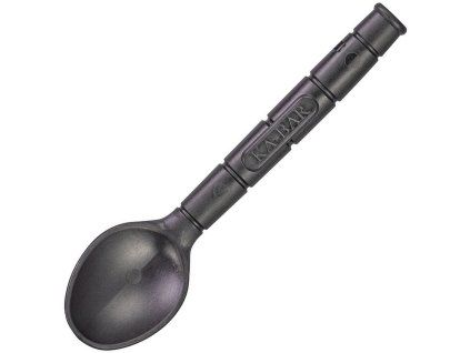 Lžíce KRUNCH s brčkem ČERNÁ