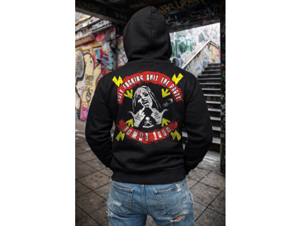 66697 2 holyshit black hoodie back