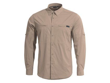 Košile WAYNE SUNPROOF KHAKI (velikost 3XL)