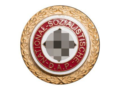 badge goldenes parteiabzeichen deschler muenchen
