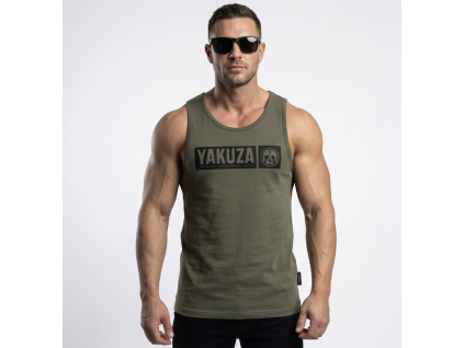 Pánské tílko Yakuza Bleak Slim Basic 28027 grape leaf (Velikost S)