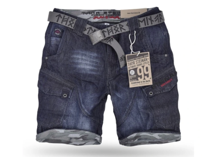 Thor Steinar Kraťasy Rydal denim dark blue (Velikost M)
