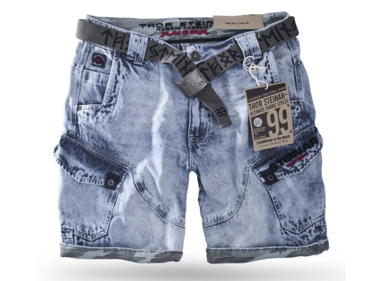 Thor Steinar Kraťasy Rydal denim light blue (Velikost M)