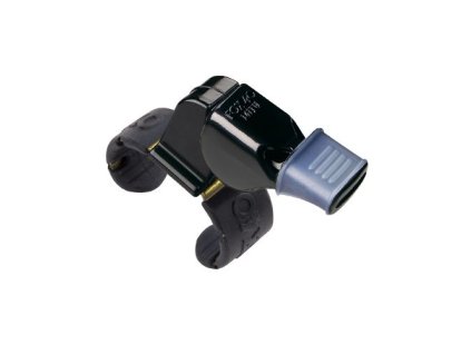 Píšťalka MINI CMG® FINGERGRIP plastová ČERNÁ