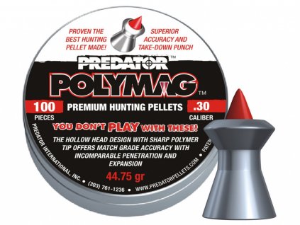 Diabolo JSB Predator Polymag 7,62 mm 100ks