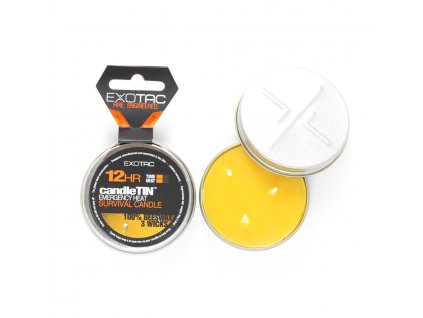 Svíčka EXOTAC candleTIN™ SLOW malá