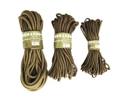 Šňůra COMMANDO pomocná 5 mm / 15 m COYOTE