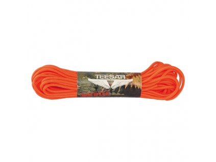 Šňůra US padáková ø 3 mm / 30 m / 100 feet ORANŽOVÁ