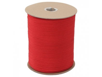 Šňůra PARACORD nylon 550LB na cívce ø 4 mm / 300 m ČERVENÁ  + Doprava zdarma na další nákup