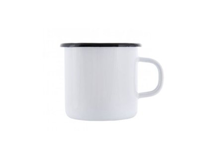 Hrnek plechový smaltovaný 250 ml strong BÍLÝ