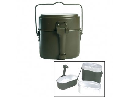 Nádobí jídelní /ledvina/ BW 3 KS ALU NOVÉ ZELENÉ