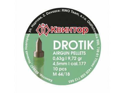 Diabolo Kvintor Drotik 4,5mm 10ks