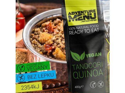 Tandoori Quinoa VEGAN - ADM sterilizované hotové jídlo