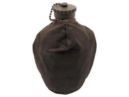 Láhev polní AL RAKOUSKÁ s obalem použitá