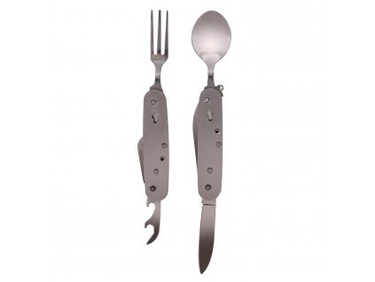 Příbor skládací s otvírákem NEREZ