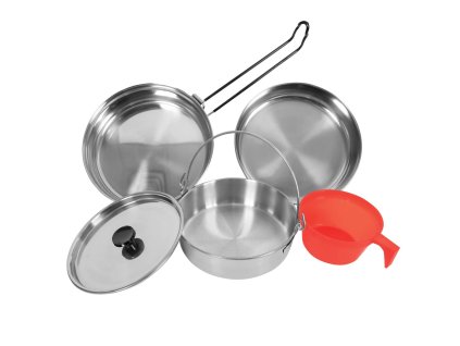 Nádobí na vaření 5 dílů NEREZ