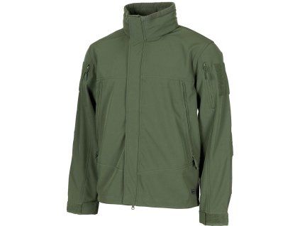 Bunda softshellová VIPER ZELENÁ (velikost 3XL)