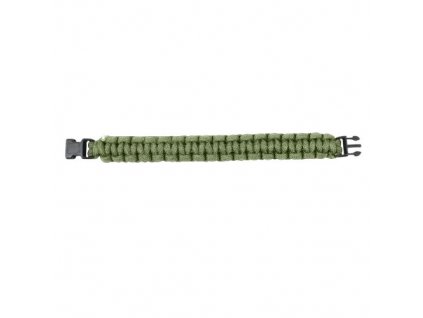 Náramek SURVIVAL PARACORD OLIV