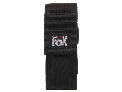 Pouzdro na nůž velké nylon FOX ČERNÉ