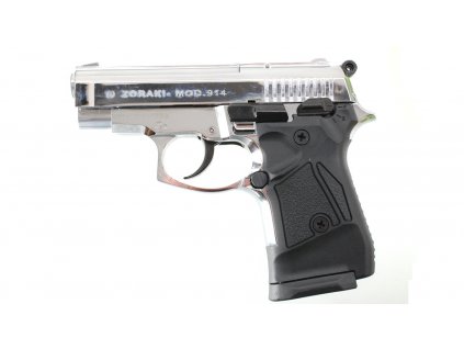 Plynová pistole Atak Zoraki 914 auto steel cal.9mm