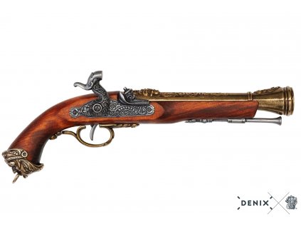 denix Percussion pirate pistol Italy 18th C