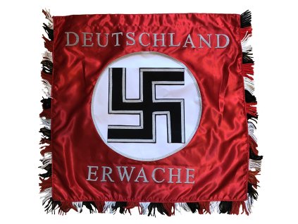 Vlajka Deutschland Erwache - ruční výroba