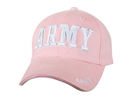 Čepice DELUXE ARMY dámská baseball RŮŽOVÁ