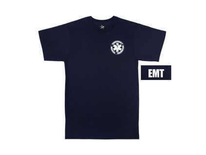 Triko E.M.T. pro záchranáře MODRÉ (velikost L)
