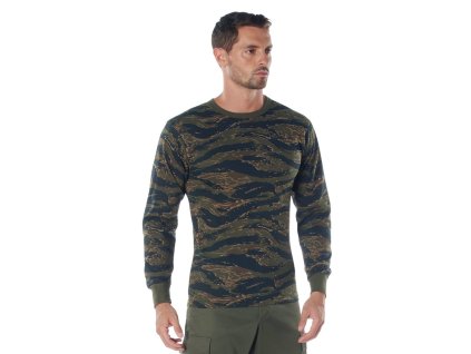 Triko s dlouhým rukávem TIGER STRIPE CAMO