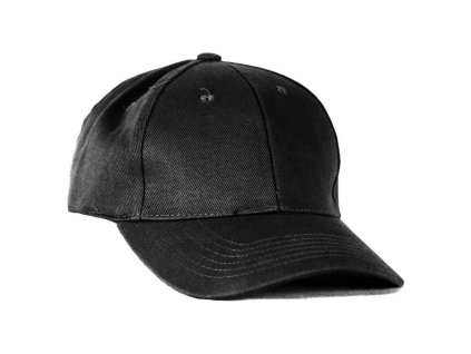 Čepice baseball zdrsněná ČERNÁ
