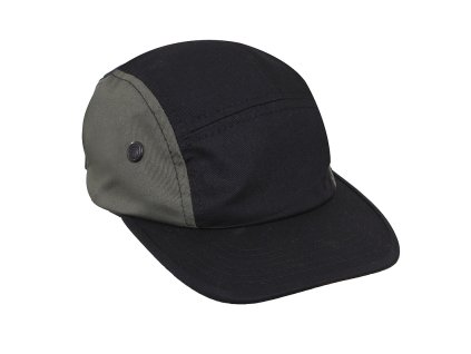 Čepice s bočními větracími otvory ZELENÁ/ČERNÁ