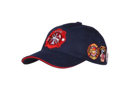 Čepice baseball FIRE DEPARTMENT NY TMAVĚ MODRÁ