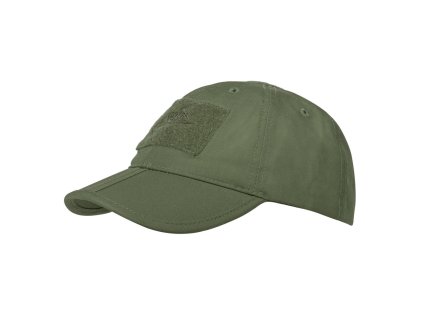 Čepice baseball suchý zip FOLDING® rip-stop ZELENÁ