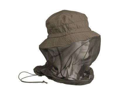 Klobouk skládací s moskytiérou ZELENÝ