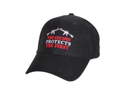 Čepice DELUXE 2nd PROTECTS 1st baseball ČERNÁ