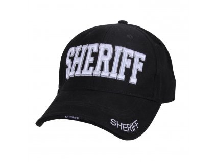 Čepice DELUXE SHERIFF baseball ČERNÁ