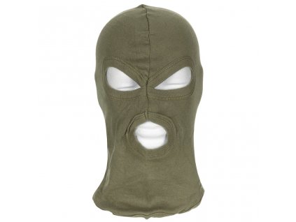 Kukla bavlněná 3 otvory ZELENÁ