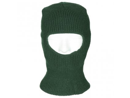 Kukla pletená jeden otvor Acryl ZELENÁ