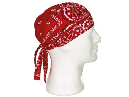 Šátek HEADWRAP Western ČERVENÝ