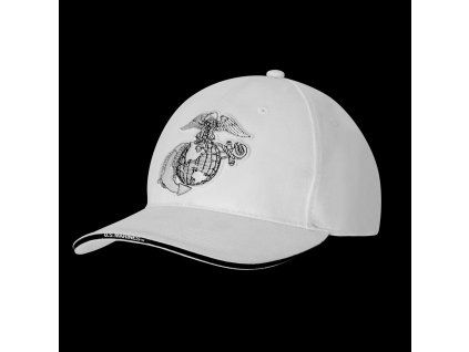Čepice baseball USMC GLOBE & ANCHOR BÍLÁ