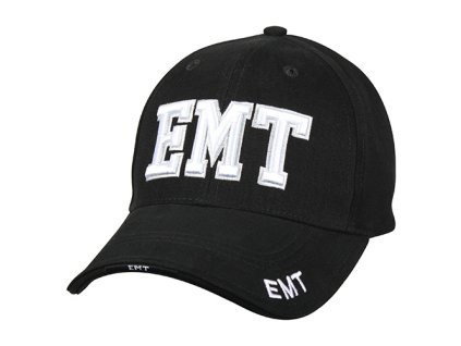 Čepice DELUXE E.M.T. baseball ČERNÁ